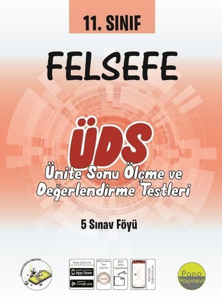 Pano 11. Sınıf Felsefe ÜDS Ünite Değerlendirme Sınavı Pano Yayınevi