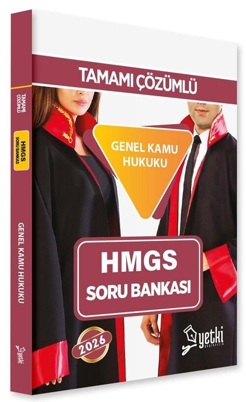 Yetki 2026 HMGS Genel Kamu Hukuku Soru Bankası Çözümlü Yetki Yayıncılık