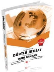 Akfon KPSS A Grubu Dörtlü İktisat Soru Bankası Çözümlü 2. Baskı - Yasin Çoban Akfon Yayınları