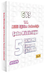 Makro Kitabevi 2026 GYS MEB Milli Eğitim Bakanlığı Şube Müdürlüğü 5 Deneme Çözümlü Görevde Yükselme Makro Kitabevi