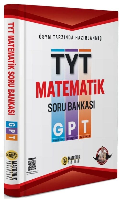 Bıyıklı Matematik YKS TYT Matematik GPT Soru Bankası Matronik - Selim Yüksel Bıyıklı Matematik