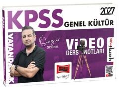 Yargı 2027 KPSS Vatandaşlık Video Ders Notları - Özgür Özkınık Yargı Yayınları