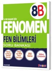 Fenomen Okul 8. Sınıf Fen Bilimleri Fenomen B Soru Bankası Fenomen Okul Yayınları
