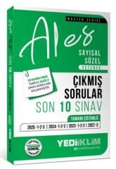 Yediiklim 2026 ALES Master Son 10 Sınav Çıkmış Sorular Çözümlü Yediiklim Yayınları