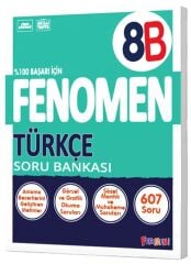 Fenomen Okul 8. Sınıf Türkçe Fenomen B Soru Bankası Fenomen Okul Yayınları