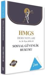 Yetki 2026 HMGS Sosyal Güvenlik Hukuku Ders Notları - İlyas Arslan Yetki Yayıncılık