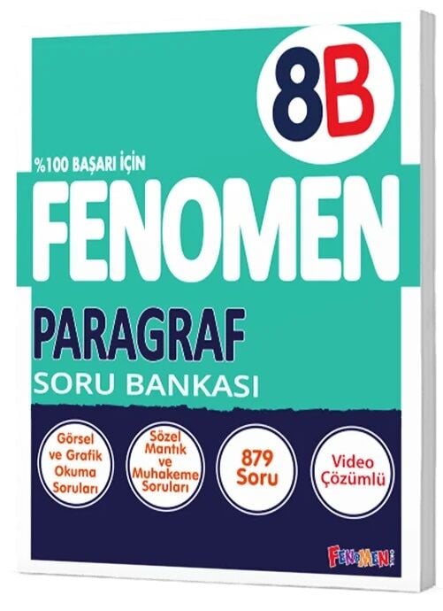 Fenomen Okul 8. Sınıf Paragraf Fenomen B Soru Bankası Fenomen Okul Yayınları