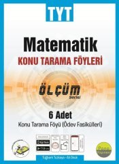Pano YKS TYT Matematik Ölçüm Konu Tarama Föyleri Pano Yayınevi