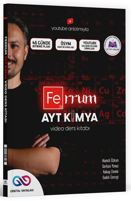 Orbital YKS AYT Kimya Ferrum Video Ders Kitabı Orbital Yayınları