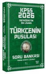 CBA Yayınları 2026 KPSS Lise Ortaöğretim Ön Lisans Türkçenin Pusulası Soru Bankası Çözümlü - Dilek Açık CBA Yayınları