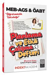 İndeks Akademi 2025 MEB-AGS ÖABT Planlama ve Etkili Çalışma Defteri - Zeynep Salman İçli İndeks Akademi Yayıncılık