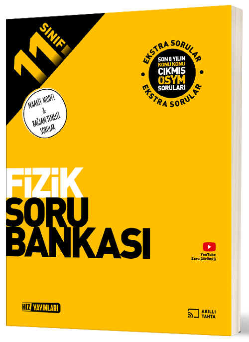 Hız Yayınları 11. Sınıf Fizik Maarif Model Soru Bankası Hız Yayınları