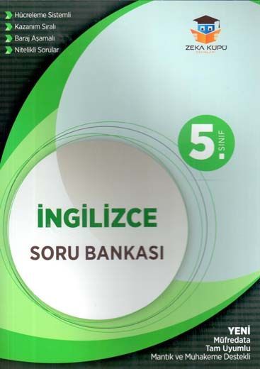 Zeka Küpü 5. Sınıf İngilizce Soru Bankası Zeka Küpü Yayınları