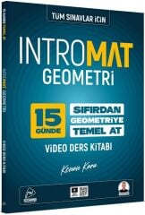 Mert Hoca YKS KPSS İntromat Geometri 15 Günde Sıfırdan Temel At Video Ders Kitabı - Kenan Kara Mert Hoca Yayınları