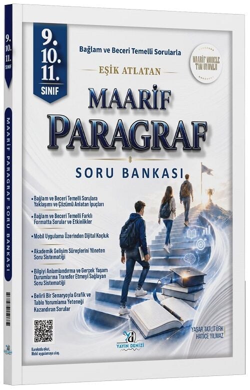Yayın Denizi 9. 10. ve 11. Sınıf Paragraf Eşik Atlatan Maarif Model Soru Bankası Yayın Denizi Yayınları
