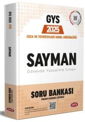 Data 2025 GYS Ceza ve Tevkifevleri Sayman Soru Bankası Görevde Yükselme Data Yayınları