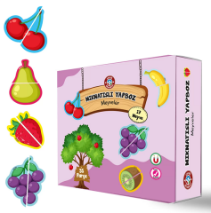 Çocuk Akademi Mıknatıslı Yapboz - Meyveler Çocuk Akademi