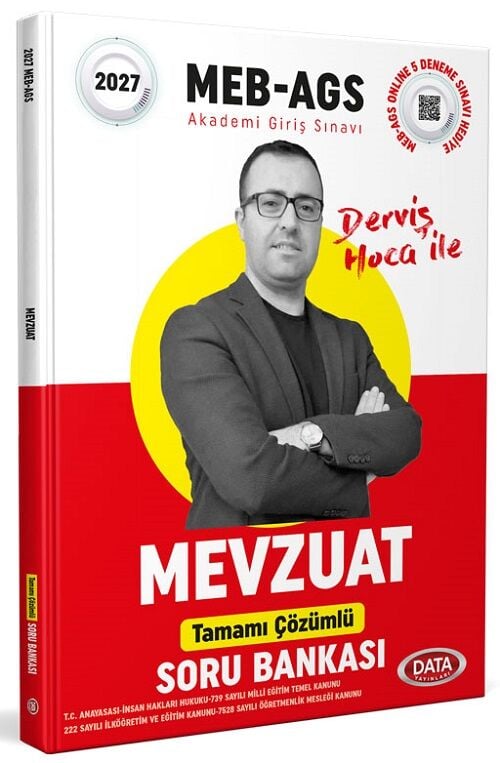 Data 2027 MEB-AGS Mevzuat Soru Bankası Çözümlü - Derviş Keten Data Yayınları
