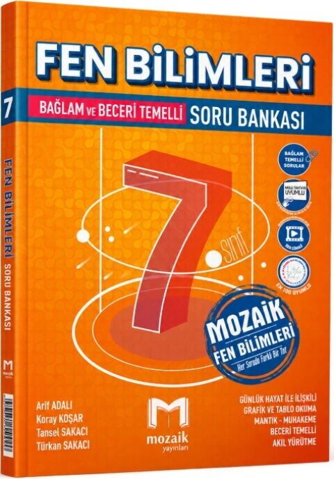 Mozaik 7. Sınıf Fen Bilimleri Soru Bankası Mozaik Yayınları