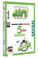 Yargı YKS AYT Sayısal 5 Deneme Çözümlü Yargı Yayınları