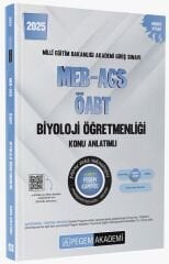 SÜPER FİYAT - Pegem 2025 ÖABT MEB-AGS Biyoloji Öğretmenliği Konu Anlatımlı Pegem Akademi Yayınları