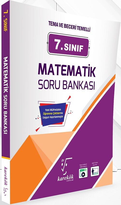 Karekök 7. Sınıf Matematik Soru Bankası Karekök Yayınları