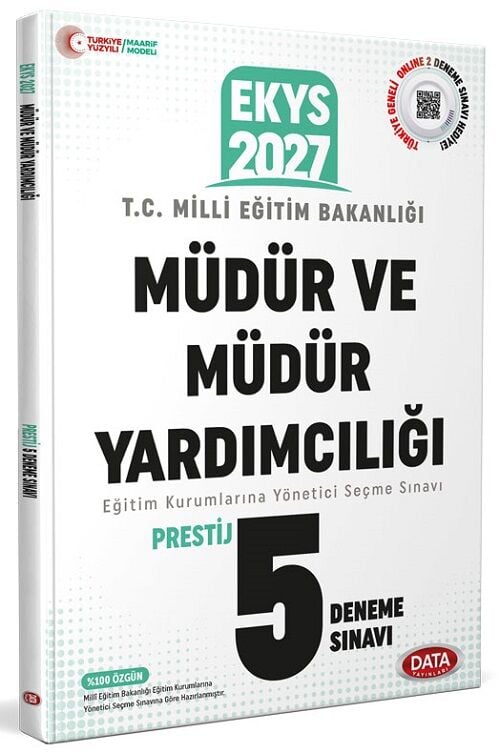 Data 2027 MEB EKYS Müdür ve Yardımcılığı PRESTİJ 5 Deneme Data Yayınları