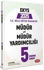 Data 2025 MEB EKYS Müdür ve Yardımcılığı 5 Deneme Data Yayınları