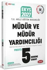 Data 2027 MEB EKYS Müdür ve Yardımcılığı PRESTİJ 5 Deneme Data Yayınları