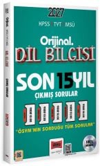 Yargı 2027 KPSS TYT MSÜ Dil Bilgisi Orijinal Çıkmış Sorular Son 15 Yıl Çözümlü Yargı Yayınları