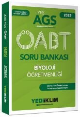 Yediiklim 2025 ÖABT MEB-AGS Biyoloji Öğretmenliği Soru Bankası Yediiklim Yayınları