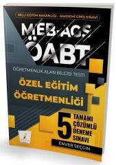 Pelikan ÖABT MEB-AGS Özel Eğitim Öğretmenliği 5 Deneme Çözümlü - Enver Seçgin Pelikan Yayınları