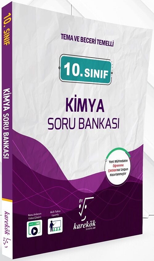 Karekök 10. Sınıf Kimya Soru Bankası Karekök Yayınları