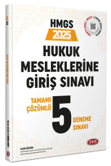 Data 2025 HMGS 5 Deneme Çözümlü Data Yayınları