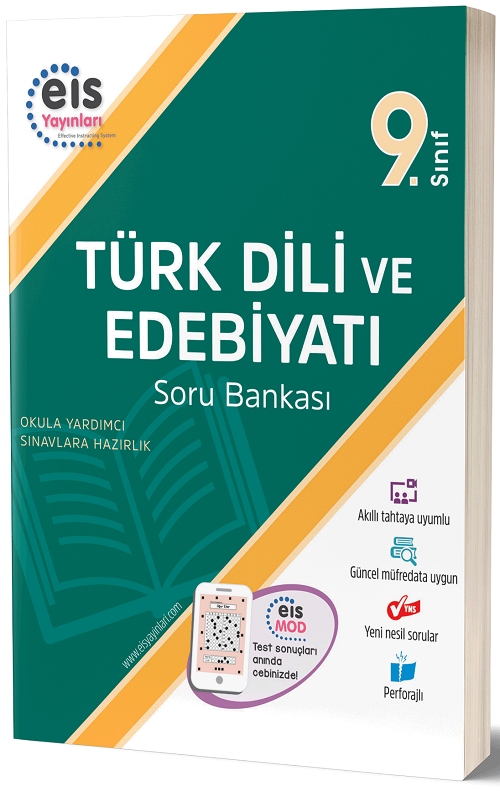 Eis Yayınları 9. Sınıf Türk Dili ve Edebiyatı Soru Bankası Eis Yayınları