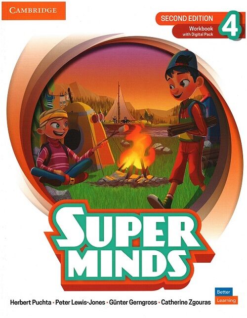 Cambridge Super Minds Level 4 Workbook with Digital Pack British English Cambridge Yayınları
