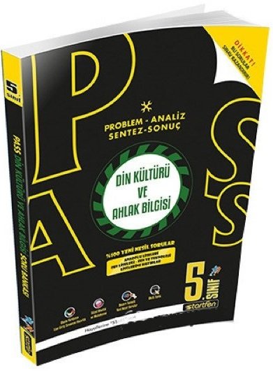 Startfen 5. Sınıf Din Kültürü ve Ahlak Bilgisi PASS Soru Bankası Startfen Yayınları