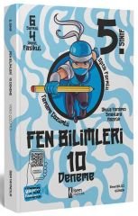 İsem 5. Sınıf Fen Bilimleri 10 Deneme Video Çözümlü İsem Yayıncılık