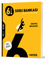 Hız Yayınları 6. Sınıf Sosyal Bilimler Soru Bankası Hız Yayınları