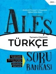 Tercih 2021 ALES Türkçe Soru Bankası Çözümlü Tercih Akademi Yayınları