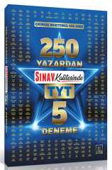 Sınav YKS TYT Tüm Dersler 250 Yazardan Sınav Kalitesinde 5 Deneme Çözümlü Sınav Yayınları