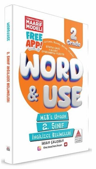 Delta Kültür 2. Sınıf İngilizce Kelimeleri Delta Kültür Yayınları