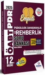 Kurul 2025 ÖABT MEB-AGS Rehberlik EMPATİ Soru Bankası Çözümlü - Murat Civelek Kurul Yayıncılık