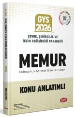 SÜPER FİYAT - Data 2027 GYS Çevre, Şehircilik ve İklim Değişikliği Bakanlığı Memur Konu Anlatımlı Görevde Yükselme Data Yayınları
