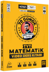 Mert Hoca 2025 YKS TYT 70 Günde Matematik Kampı Video Ders Kitabı - Mert Güven Mert Hoca Yayınları