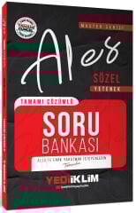 Yediiklim 2026 ALES MASTER Sözel Yetenek Soru Bankası Çözümlü Yediiklim Yayınları