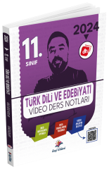 Dizgi Kitap 2024 11. Sınıf Türk Dili ve Edebiyatı Video Ders Notları - Deniz Bozkurt Dizgi Kitap