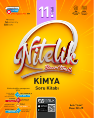 Nitelik 11. Sınıf Kimya Beceri Temelli Soru Kitabı Nitelik Yayınları