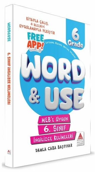 Delta Kültür 6. Sınıf İngilizce Kelimeleri Delta Kültür Yayınları