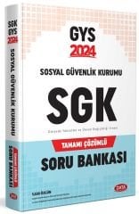 Data 2024 GYS SGK Soru Bankası Çözümlü Görevde Yükselme Data Yayınları